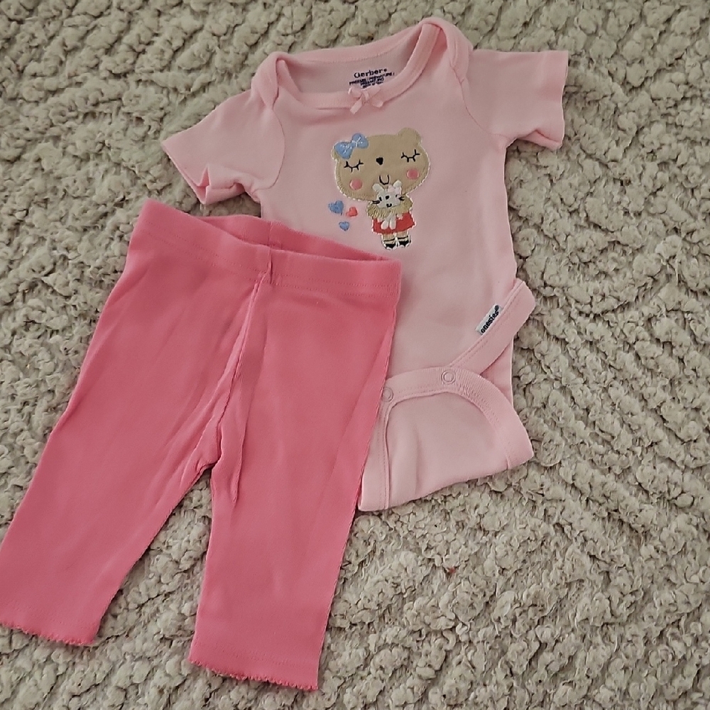 Carter's Soft Pink Baby Outfit